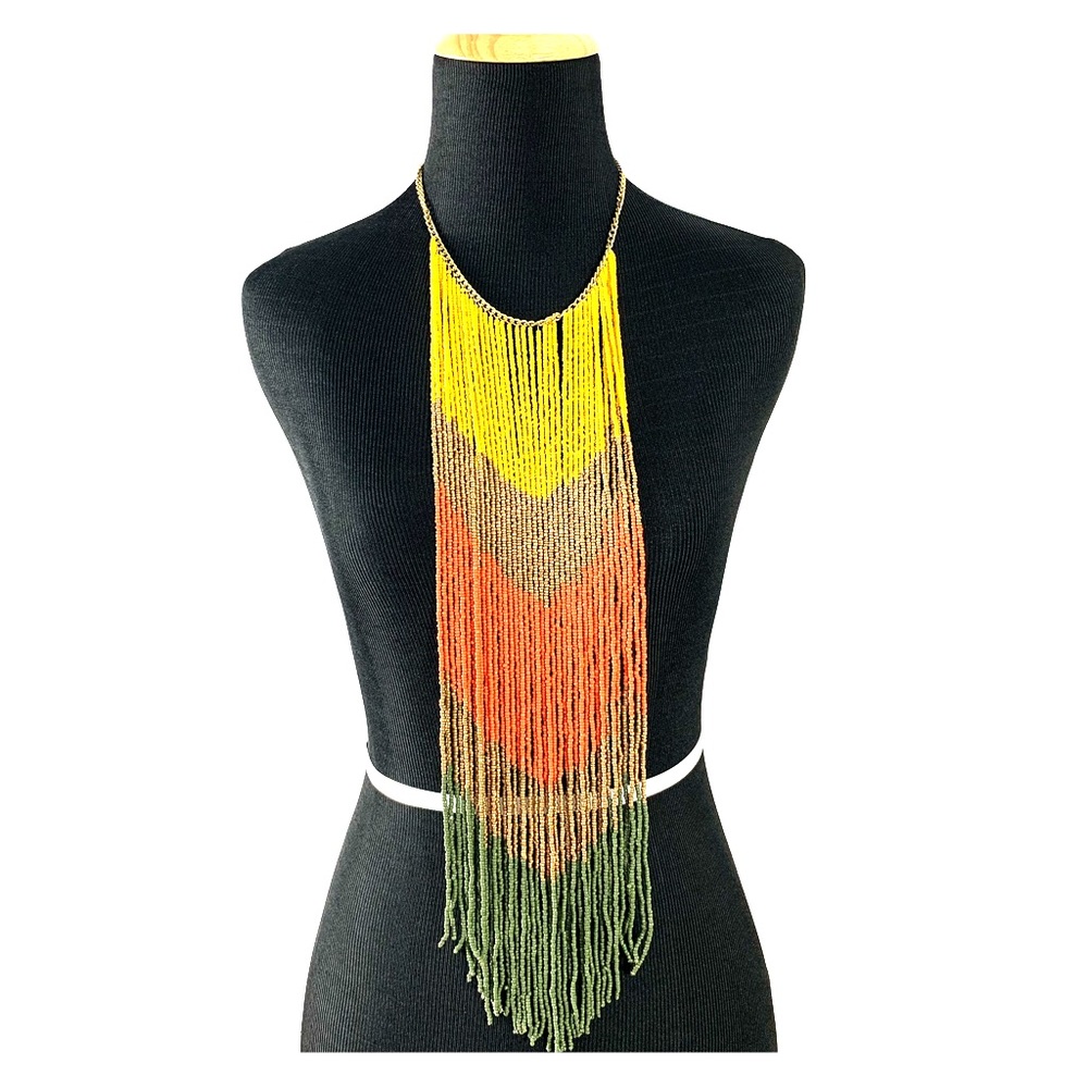 African Statement Necklace